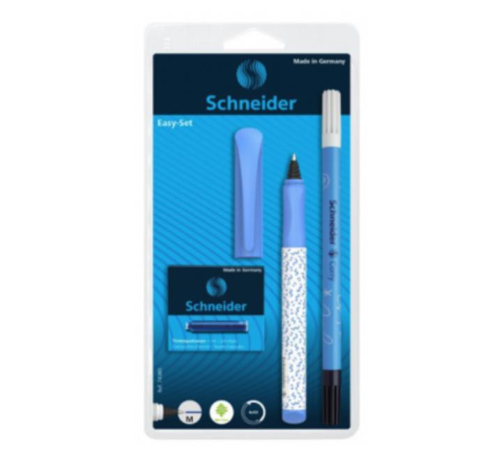 Szett toll + 6 újratöltő + Schneider pic - Kék - Schneider