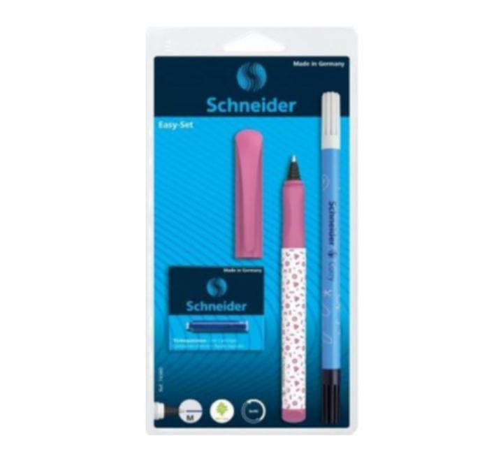 Szett toll + Schneider Pick + 6 újratöltő - Rózsaszín - Schneider