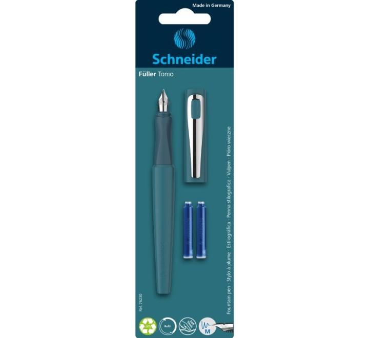 Stilou Schneider Tomo + 2 rezerve/blister, diverse culori