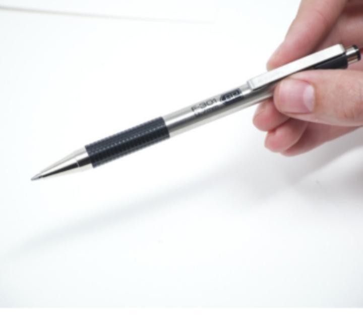 Pix metalic 0.7 mm Zebra F-301 negru