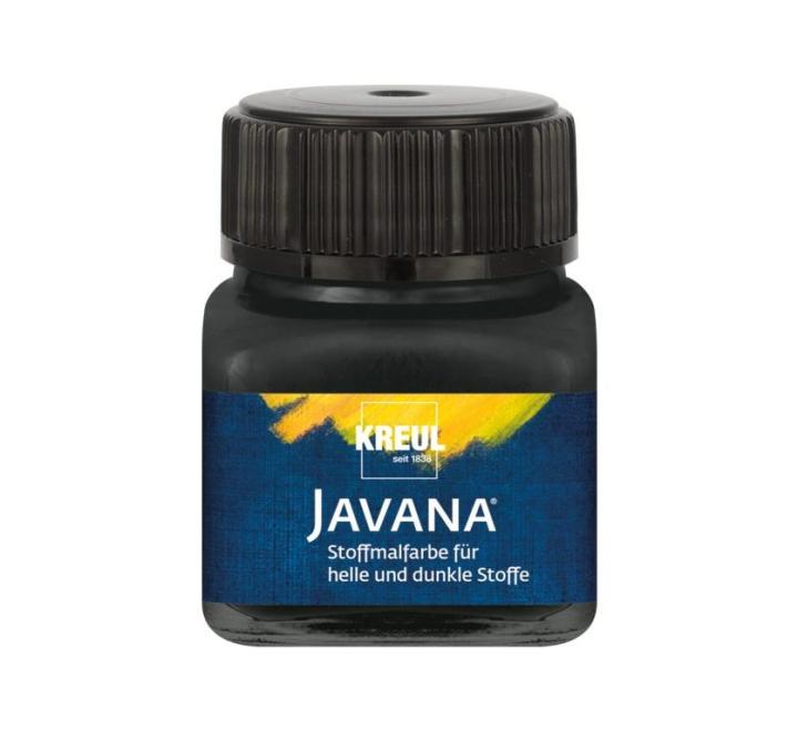 Textilfesték világos és sötét színű textíliákhoz Javana, fekete