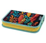 Tolltartó felszerelt 34 darabos 2 klapnis Abstract Flowers