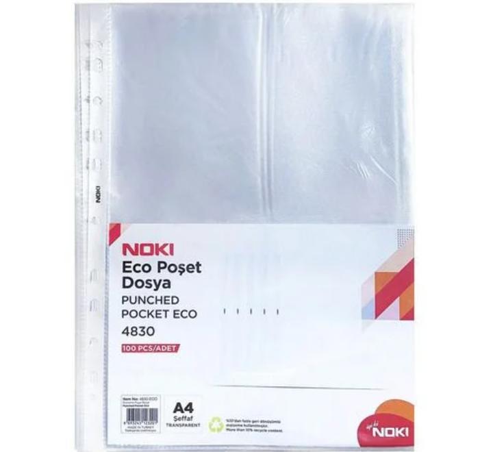 Folie protectie A4 standard 100/set Noki