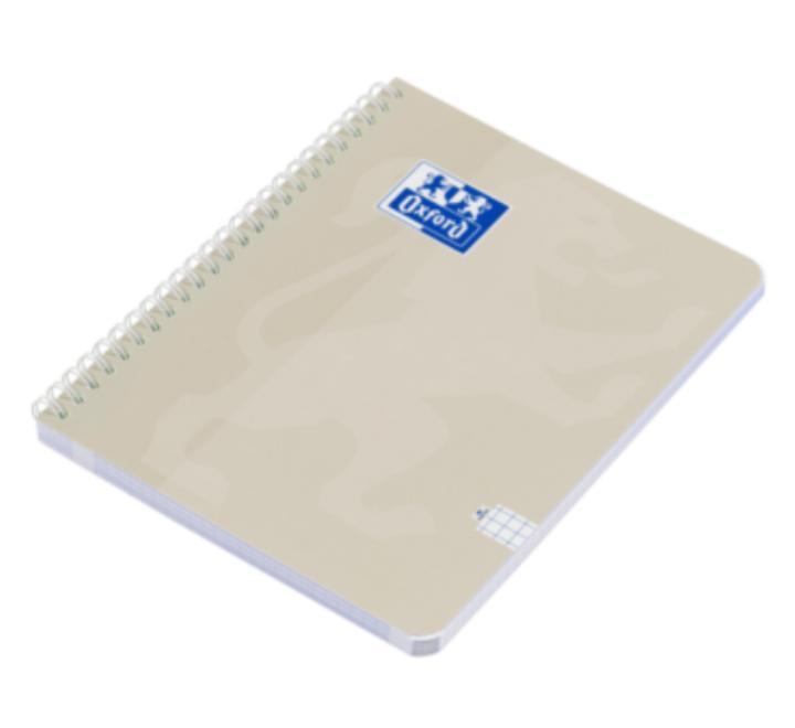 Füzet A4-es, Touch Pastel, soft touch borító, dupla spirálkötés, 80 kockás lap, többszínű pasztell