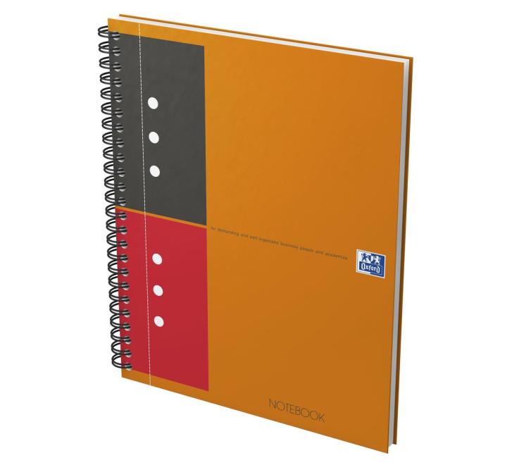 Agenda organizator Oxford international notebook A5+ 80F, spira dubla