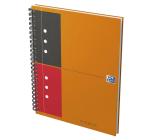 Agenda organizator Oxford international notebook A5+ 80F, spira dubla