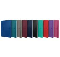 Füzet Oxford Signature B5 prémium gumiszalaggal, különböző színekben