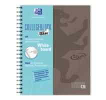 Füzet Oxford Europeanbook Students A4+ 120 lap, 90 g/m²-es optikai papír, kockás, barna