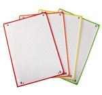 Füzet Oxford Europeanbook Students A4+ 120 lap, 90 g/m²-es optikai papír, kockás, barna