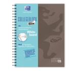 Füzet Oxford Europeanbook Students A4+ 120 lap, 90 g/m²-es optikai papír, kockás, barna