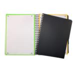 Füzet Oxford Europeanbook Students A4+ 120 lap, 90 g/m²-es optikai papír, kockás, barna