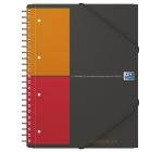 Oxford Meeting Book A4+ 48 oldalas, 90 g/m²-es optikai papír, kockás, szürke