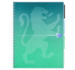 Oxford Project Book szervezőfüzet, A4-es, 80 oldal, 90 g/m²-es optikai papír, kockás, különböző színekben