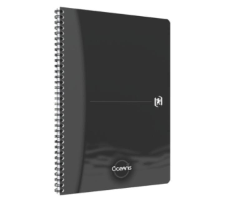 Oxford Office Oceanis A4-es jegyzetfüzet, 90 oldal, 90 g/m²-es optikai papír, kockás, különböző színekben