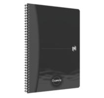 Oxford Office Oceanis A4-es jegyzetfüzet, 90 oldal, 90 g/m²-es optikai papír, kockás, különböző színekben