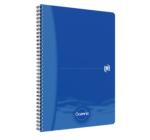 Oxford Office Oceanis A4-es jegyzetfüzet, 90 oldal, 90 g/m²-es optikai papír, kockás, különböző színekben