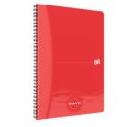 Oxford Office Oceanis A4-es jegyzetfüzet, 90 oldal, 90 g/m²-es optikai papír, kockás, különböző színekben