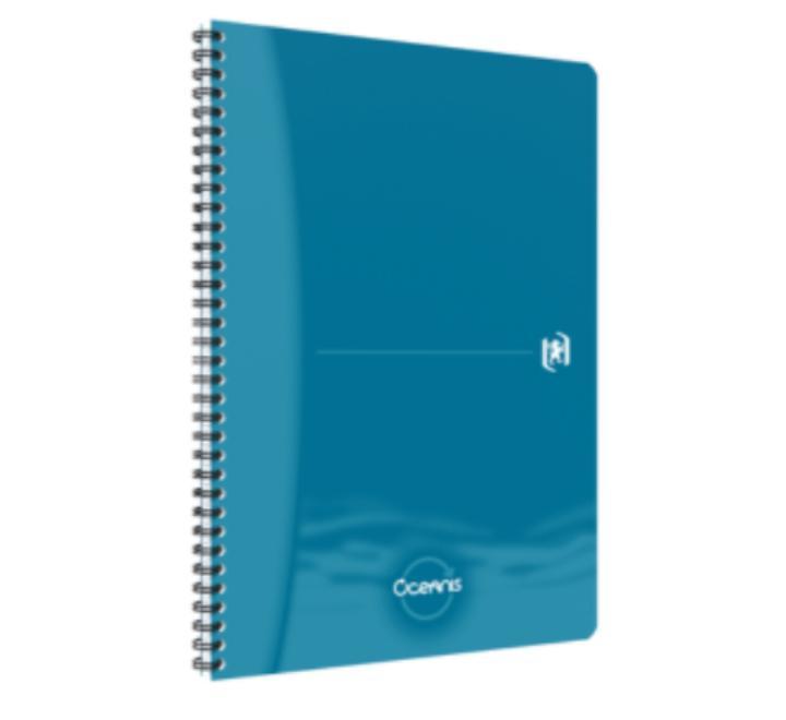 Caiet organizator Oxford office oceanis, A4+ 90f, spira dubla, diverse culori