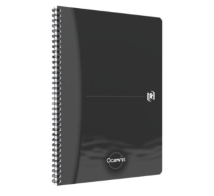 Caiet organizator Oxford office oceanis, A4+ 90f, spira dubla, diverse culori