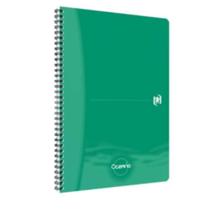 Caiet organizator Oxford office oceanis, A4+ 90f, spira dubla, diverse culori