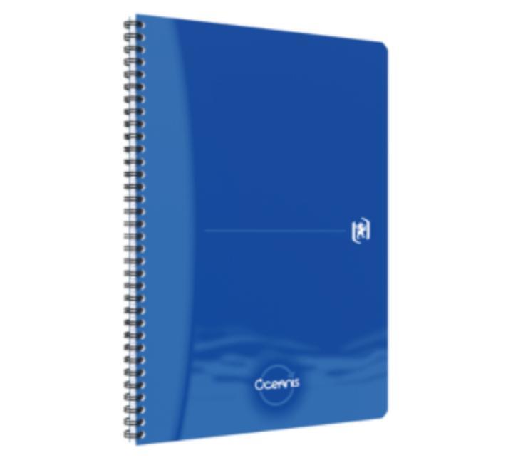 Caiet organizator Oxford office oceanis, A4+ 90f, spira dubla, diverse culori