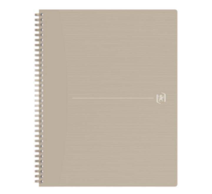 Oxford Origins A4+ füzet, 70 oldal, 90 g/m²-es optikai papír, kockás, bézs