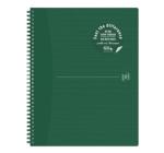 Oxford Origins A4+ füzet, 70 oldal, 90 g/m²-es optikai papír, kockás, zöld