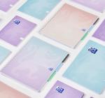 Oxford Project Book szervezőfüzet, A4-es, 80 oldal, 90 g/m²-es optikai papír, kockás, különböző színekben