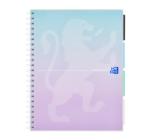 Oxford Project Book szervezőfüzet, A4-es, 80 oldal, 90 g/m²-es optikai papír, kockás, különböző színekben