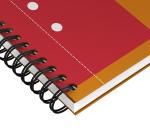 Agenda organizator Oxford international activ book A5+ 80F, spira dubla portocaliu