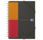 Oxford International Meeting Book szervezőnapló, B5, 80 oldal, 90 g/m²-es optikai papír, kockás, szürke