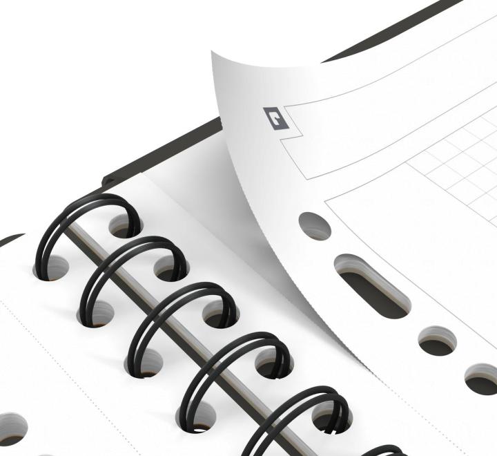 Oxford International Meeting Book A5+ 80 oldalas jegyzetfüzet, szürke