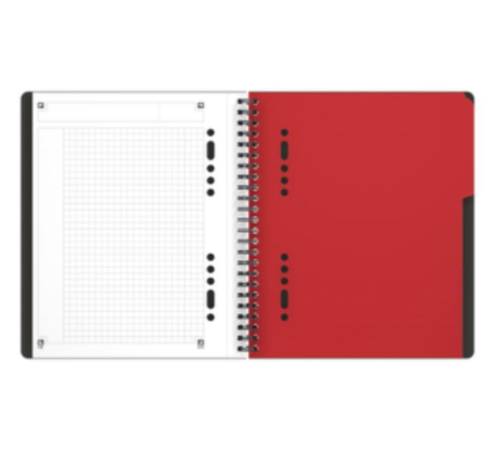 Oxford International Activ Book A5+ 80 oldalas jegyzetfüzet, szürke