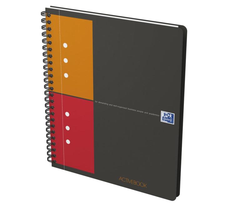 Oxford International Activ Book A5+ 80 oldalas jegyzetfüzet, szürke