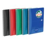 Caiet Oxford office oceanis, A5 90 file, spira dubla, diverse ulori