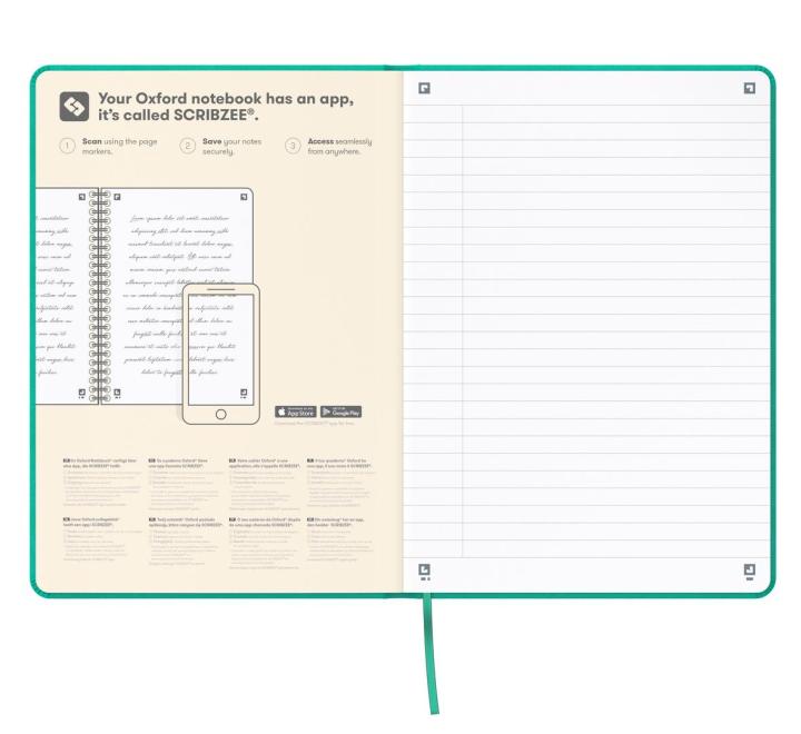 Caiet premium cu elastic Oxford signatura A5 80f, diverse culori pastel