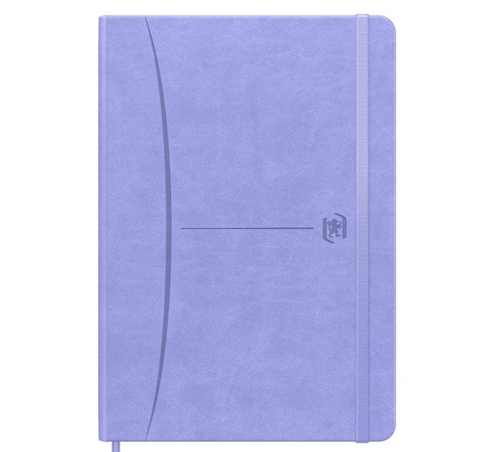 Caiet premium cu elastic Oxford signatura A5 80f, diverse culori pastel