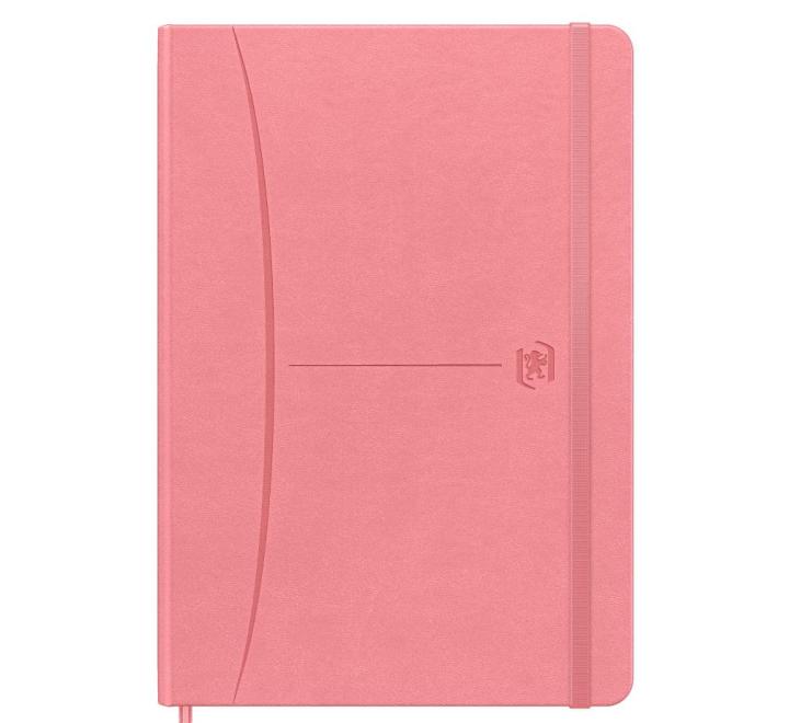 Caiet premium cu elastic Oxford signatura A5 80f, diverse culori pastel