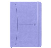 Caiet premium cu elastic Oxford signatura A5 80f, diverse culori pastel