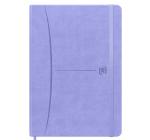 Caiet premium cu elastic Oxford signatura A5 80f, diverse culori pastel