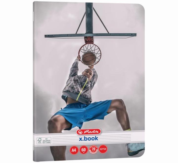 Caiet A4 60 file dictando motiv Sports