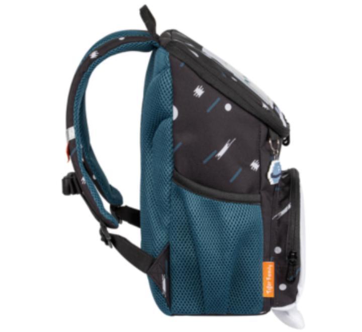 Ghiozdan Mini Little Travelers motiv Robot MR White