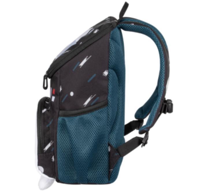 Ghiozdan Mini Little Travelers motiv Robot MR White