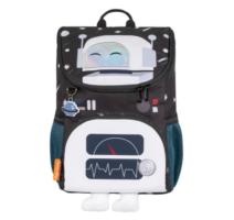 Ghiozdan Mini Little Travelers motiv Robot MR White