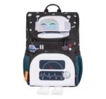 Ghiozdan Mini Little Travelers motiv Robot MR White