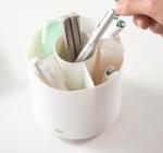 Suport Rotativ instrumente de scris 5 compartimente, fehér