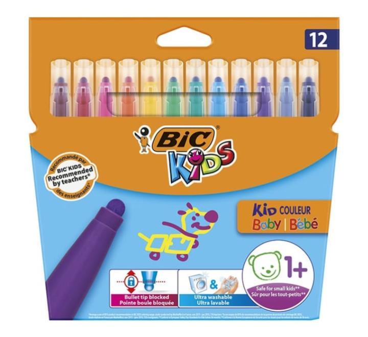 Carioca 12 culori ultralavabile Kid Couleur Baby