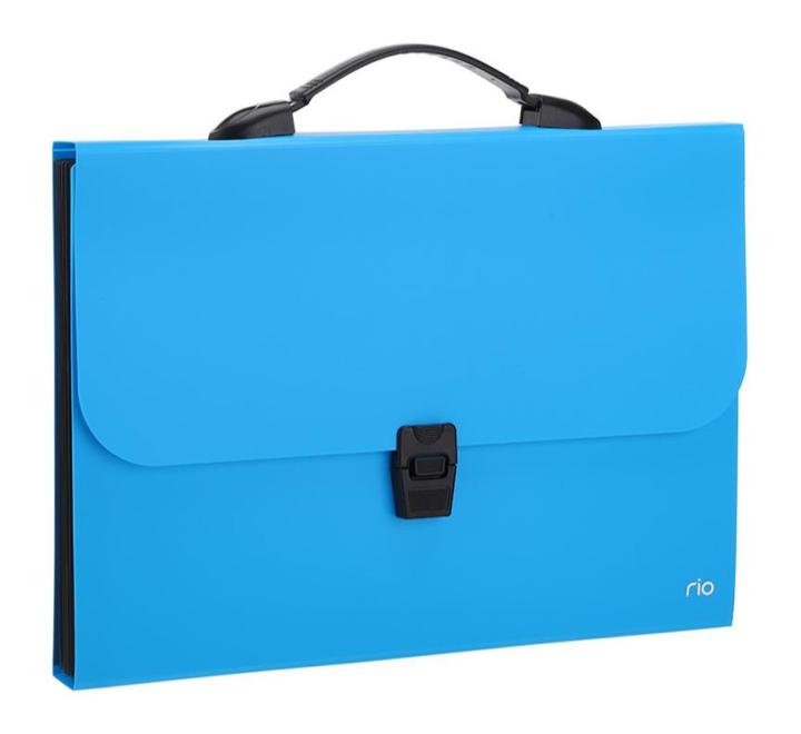 Műanyag mappa 7 részes Deli