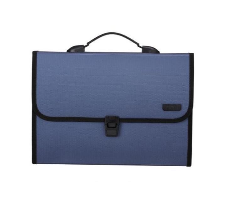 Műanyag aktatáska fogantyúkkal 13 rekeszes Deli