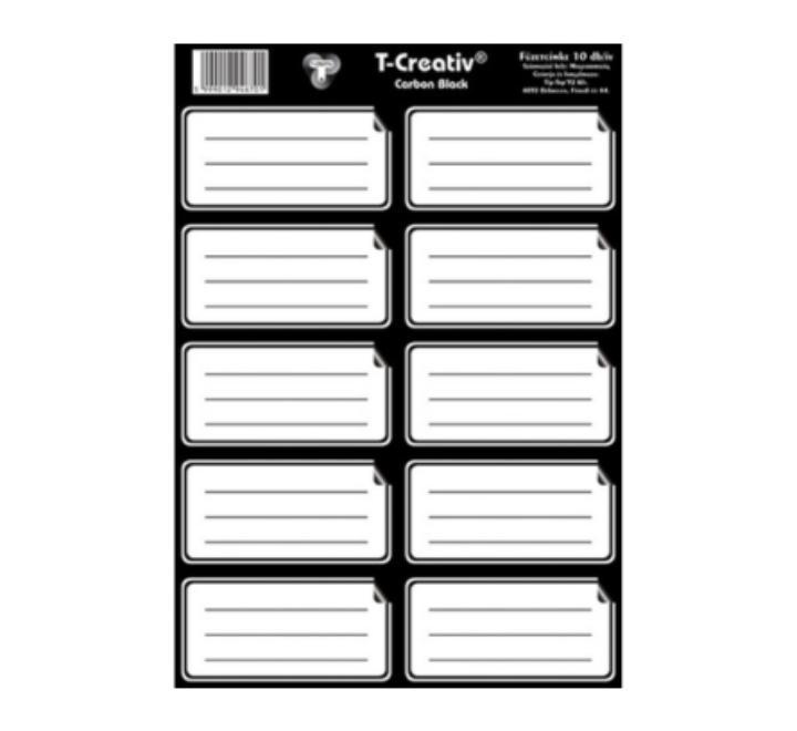 Etichete scolare negru